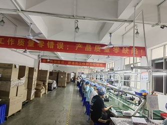 Shenzhen Mei Hui Optoelectronics Co., Ltd ligne de production du fabricant