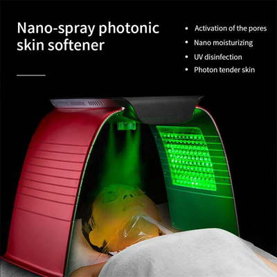 acheter Pulvérisez le photon 240V de dispositif de panneau mené par lumière de masque protecteur de thérapie des couleurs PDT de la peau 8 fabrication en ligne