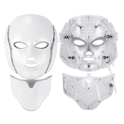 acheter 7 couleurs LED masquent le massage facial de lumière de Phototherapy et la thérapie de beauté de peau de cou fabrication en ligne