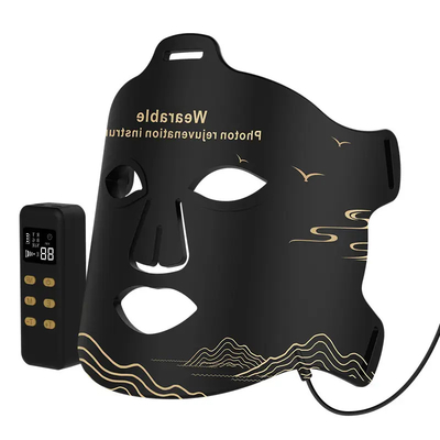 acheter Masque facial sans fil rechargeable de thérapie de lumière du masque LED de LED pour l'usage à la maison fabrication en ligne