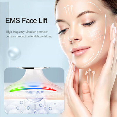 acheter Masseur de levage du cou en acier inoxydable ABS Massageur de levage du cou en acier inoxydable EMS Dispositif anti-rides pour le cou et le visage fabrication en ligne