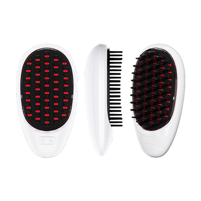 acheter Peigne anti perte de cheveux Peigne de massage électrique sans fil Lumière thérapie Rouge bleu LED Peigne de croissance des cheveux Massageur scalp fabrication en ligne