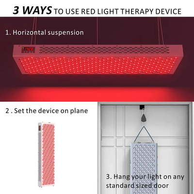 acheter Dispositif de panneau de thérapie de la lumière rouge LED pour tout le corps 1500W pour les soins de la peau fabrication en ligne