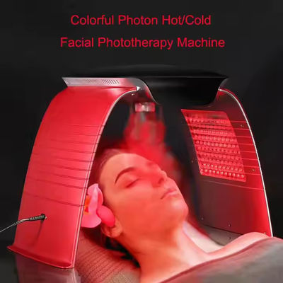 acheter La beauté professionnelle du visage à LED 7 couleurs photons rajeunissement de la peau beauté faciale PDT LED Light Therapy Machine fabrication en ligne