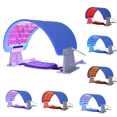 7 machine de thérapie de lumière rouge du photon PDT de couleurs pour le rajeunissement de soins de la peau
