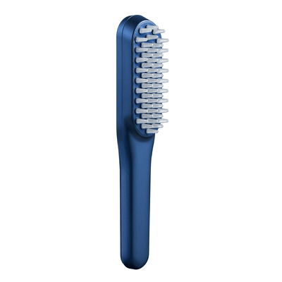 Anti peigne de Massager de vibration du peigne SME de perte des cheveux de thérapie électrique légère bleue rouge