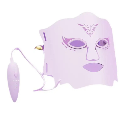 Masque de thérapie du silicone LED d'utilisation de maison de technologie du masque PDT de thérapie de lumière rouge des soins de la peau LED