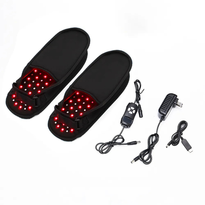 Pieds Appareil de chaussures LED souples Bottes Pulse Chaussure de thérapie par la lumière infrarouge rouge
