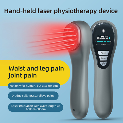Soulagement de la douleur musculaire Acupuncture Lllt Physiothérapie 808nm Appareil de thérapie au laser froid
