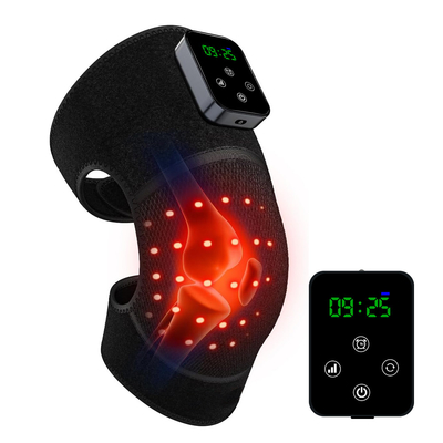 Thérapie par la lumière rouge Massage du genou sans fil Thérapie par la lumière rouge pour les articulations du genou Thérapie par la lumière infrarouge Wrap 660nm 850nm Pain Relief Pad