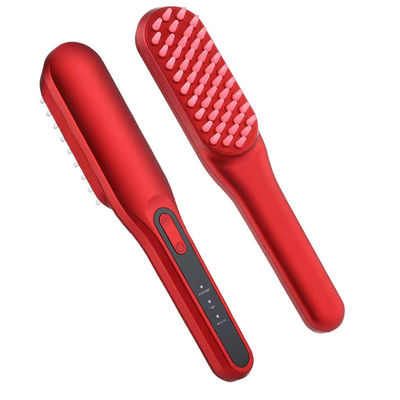 Massage chauffant doux rechargeable Peigne électrique Masseur du cuir chevelu Tête vibrante Brosse Nouvelle technologie pour la croissance des cheveux