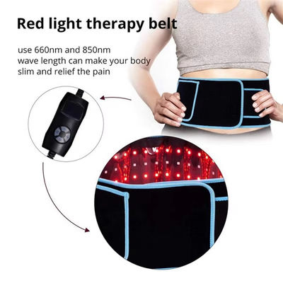 Machine de minceur ceinture de thérapie par lumière infrarouge rouge LED ceinture de thérapie par lumière rouge