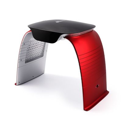 8 machine de thérapie de lumière des couleurs 30Hz LED avec le jet de brume de courant