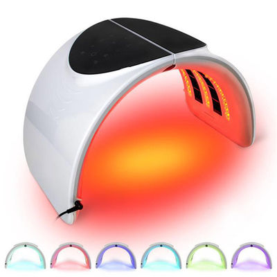 7 machine faciale de thérapie de lumière rouge des dispositifs DC24V LED de beauté de la couleur PDT