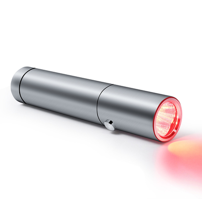 Torche faite sur commande 630nm 660nm 830nm de thérapie de Logo Portable Red Infrared Light de marque