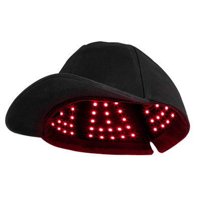 Anti massage du chapeau 660nm 850nm 940nm de croissance de cheveux de la perte LED pour les traitements principaux