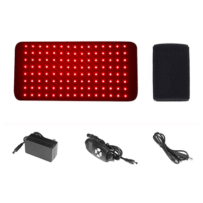 Ceinture portable flexible rouge d'enveloppe de la ceinture 660nm 850nm de thérapie de lumière de soulagement de la douleur