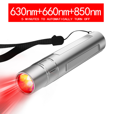 850nm torche médicale tenue dans la main portative de thérapie de lumière rouge de la lampe 630nm 660nm
