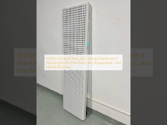 Panneau de luminothérapie rouge corps entier 4500W avec 9 longueurs d'onde pour le soulagement de la douleur, le rajeunissement de la peau et la récupération musculaire